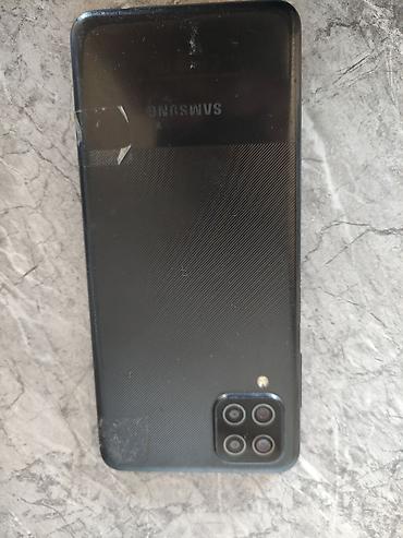 telefon a12: Samsung Galaxy A12, rəng - Qara — 1