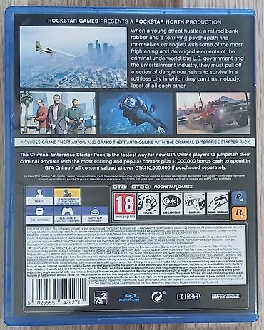 play 3: Məhsul: Grand Theft Auto V – Premium Edition (PS4, Blu‑ray Disc) — 2