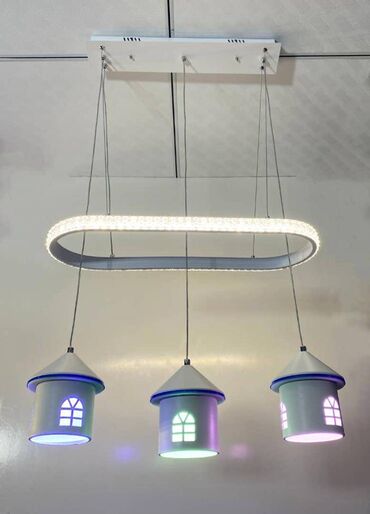 led isiqlar satisi: Çılçıraq, 3 lampa