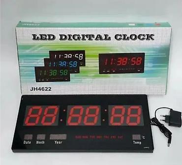 lidl lampe: Digitalni zidni sat LED model JH4622 🕰️ Novo, u original pakovanju — 1