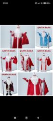 canavar ve qiz sekilleri: Şaxta Baba, Santa Klaus və Qar Qız üçün bayram geyimləri və