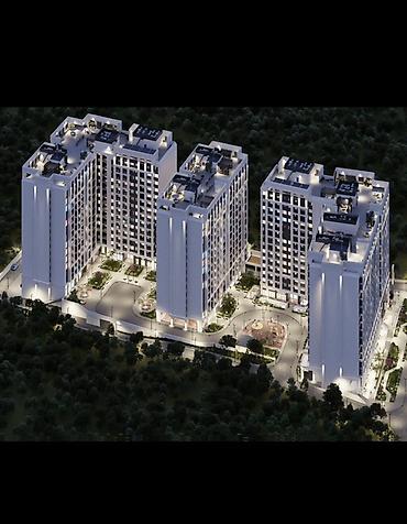 14: 3 комнаты, 73 м², Улан мкр Элитка, 14 этаж, ПСО (под самоотделку) — 3