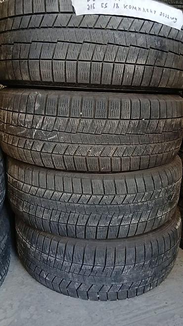 215 55 r18: Шины 215 / 55 / R 18, Зима, Б/у, Комплект, Легковые, Япония, Dunlop — 1