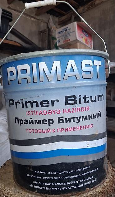 arı balı: PRIMAST Primer Bitum – istifadəya hazır bitum əsaslı astar Məhsul — 1
