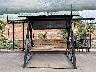 качан: Бакча селкинчеги Металл, Жөлөнгүчү менен, Чатыры менен — 2