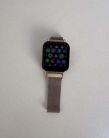 saat barter: İşlənmiş, Smart saat, Smart, Sensor ekran, rəng - Qızılı — 2