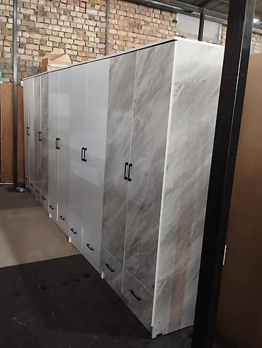 Шкафы для одежды: Шкаф для одежды, Новый, Прямой, ЛДСП — 1