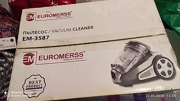 Tozsoranlar: Euromerss EM-3587 tozsoran - Güc: 3500W - Tip: Torbasız, siklon — 3