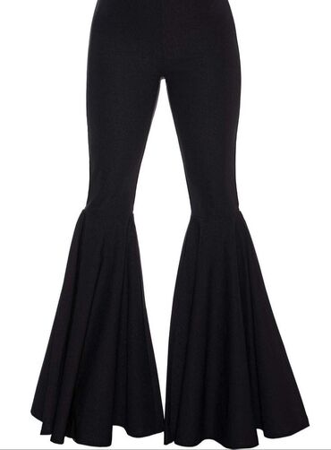 Pantalone: L (EU 40), Visok struk, Zvoncare — 11