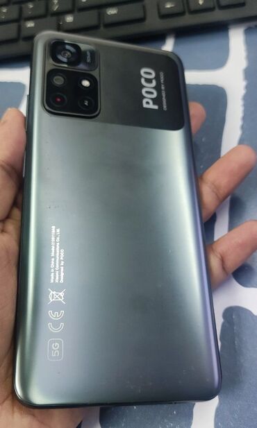 64 gb telefonlar: Poco M4 Pro 5G, 64 ГБ, цвет - Черный
