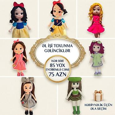 yumuşaq: Əl işi toxunma gəlinciklər - Tamamilə əl ilə toxunmuş, yumşaq və — 1