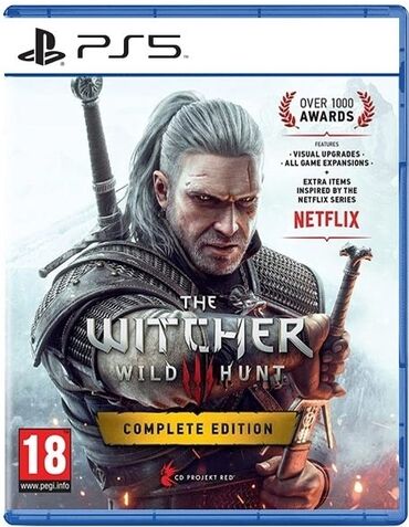 Video oyunlar üçün aksesuarlar: Ps5 witcher 3 wild Hunt