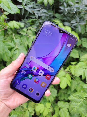 камера для дома: Redmi, Redmi 9, Б/у, 64 ГБ, цвет - Синий, 1 SIM, 2 SIM