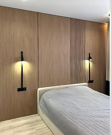 Фасадные 3D панели: Настенные декоративные панели и ТВ-зоны под ключ - Современные — 16