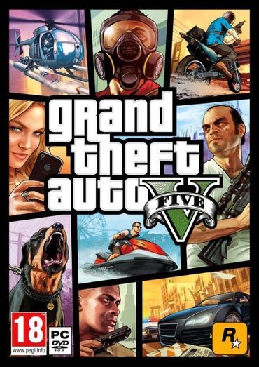 Video igre i konzole: GTA 5 - Grand Theft Auto V igra za pc (racunar i lap-top) ukoliko