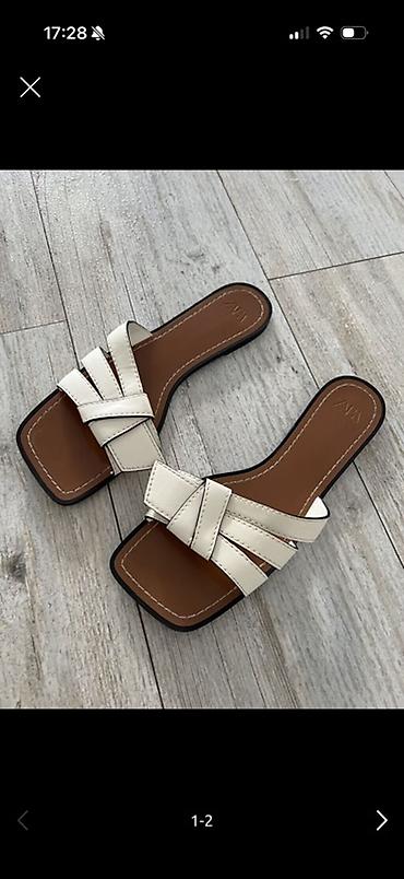 flo женская обувь: ZARA qadın sandaleti 39 razmer yeni kimidir 20 man — 1