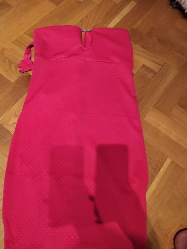 moderne duge haljine: Bоја - Roze, Koktel, klub, Top (bez rukava)