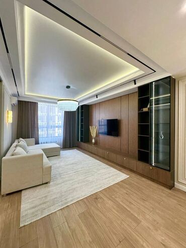 снять квартиру бишкек на долгий срок: 3 комнаты, 105 м², Элитка, 8 этаж, Дизайнерский ремонт
