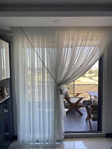 Pərdə və tüllər: Pərdə və jalüz xidmətləri - Klassik və müasir üslubda pəncərə — 15