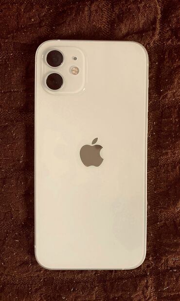 iphone dubai version: IPhone 12, 128 GB, Ağ, Face ID, Sənədlərlə