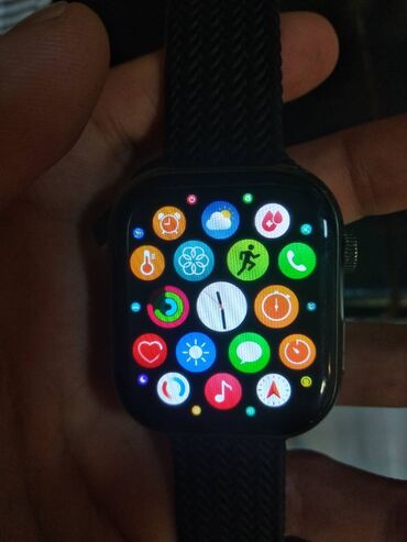 appl saat: Б/у, Смарт часы, Apple, цвет - Черный