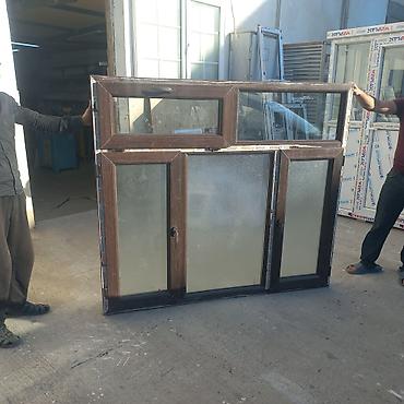 islenmis parket: İşlənmiş İkiqat şüşə paketi Plastik pəncərə, Еni: 170 sm, Uzunluğu: 150 sm, Ödənişli quraşdırma — 3