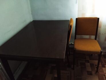 ротанговая мебель: Зал үчүн Стол, түсү - Күрөң, Колдонулган