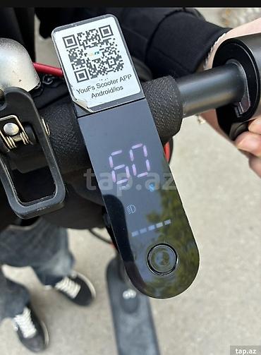 velosiped 3 teker: Elektrikli Skuter Satılır tek problemi arxa teker patlaqdı 40 m lıq — 6