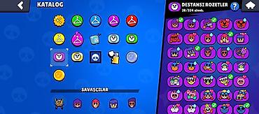 bs hesab satışı: Brawl Stars hesabı – R_REVAN_2008 - Kupa yolu: 21,615 - Savaşçılar — 5