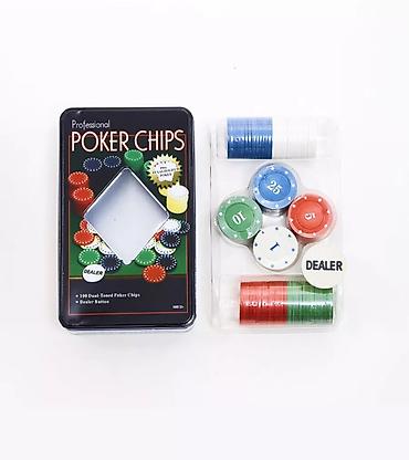 Настольные игры: Покерный набор «Professional Poker Chips» Комплектация: - 100 — 4
