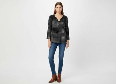bluzka do garnituru damskiego: H&M, Bluzka damska, rozmiar S
