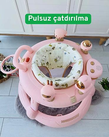 uşaqlar ucun saat: ✨👶 **360° FİRLANAN OTURACAQLI UŞAQ XODUNOKU – MUSİQİLİ VƏ İŞIQLI!** 🎶💖 — 6