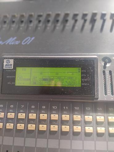 Микшерные пульты: Yamaha ProMix 01 — цифровой микшерный пульт - 16 моно‑каналов + — 7