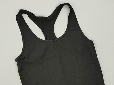 czarne dresy: T-shirt damski, rozmiar S — 1