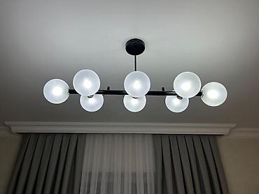 Çilçıraqlar: Çılçıraq, 10 və daha çox lampa, Şüşə — 2
