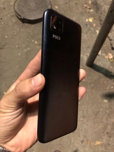 чехлы poco: Poco C3, Колдонулган, 64 ГБ, түсү - Кара