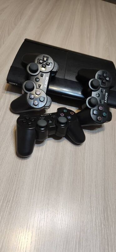 PS3 (Sony PlayStation 3): ПРОДАЮ PS3 SUPER SLIM👾 400ГИГАБАЙТ 3 ДЖОСТИКА🔥40ИГР ПРОШИТАЯ 2