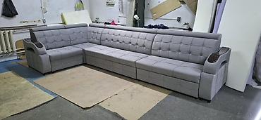 sofa: Угловой диван, C подушками — 3