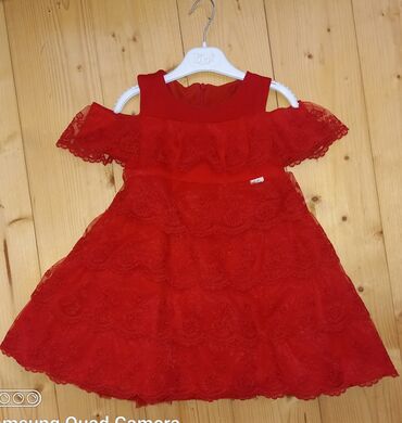qafqaz gelinlikleri v Azərbaycan | QUŞLAR: Kid's Dress, rəng - Qırmızı, Lilax