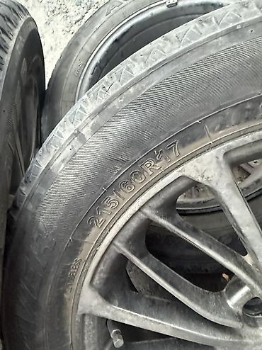 колпаки на диски 16 тойота: Колеса в сборе 215 / 60 / R 17, Всесезонная, Б/у, Комплект, Легковые, Литые, отверстий - 5 — 8