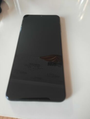 samsung e1200: Samsung Galaxy A12, 32 GB, rəng - Qara, Sensor, Barmaq izi