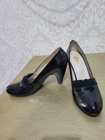 туфли на каблуках 37 размер: Туфли Etor, Размер: 37, цвет - Черный