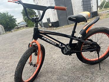 детские педальные машины: Детский велосипед Prego (BMX-стиль) - Рама: стальная, жёсткая, с — 1
