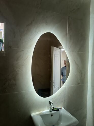 Güzgülər: Güzgü Divar üçün, Dekorativ, Arxa işıqlı — 7