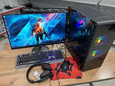 rtx 20: Компьютер, ядер - 8, ОЗУ 32 ГБ, Игровой, Б/у, Intel Xeon, AMD Radeon RX 550 / 550X / 560X, SSD — 2