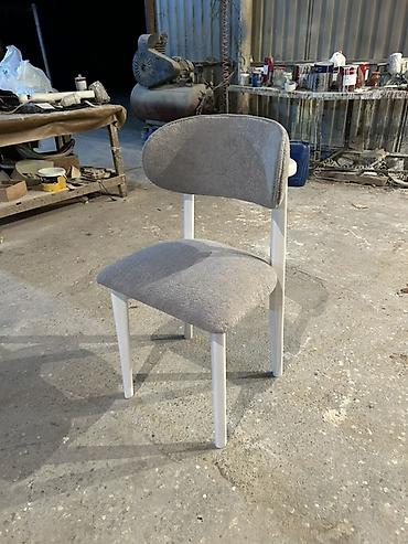 Sifarişlə oturacaqlar: Mətbəx üçün, Qonaq otağı üçün, Taxta, Parça, Türkiyə, 2 il zəmanət, Kredit yoxdur — 7