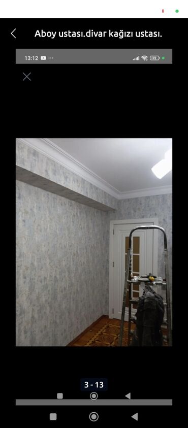 Təmir işləri: Malyar ustası paduqa emulsiya lminat Aboy işleri görürük cəld və — 8