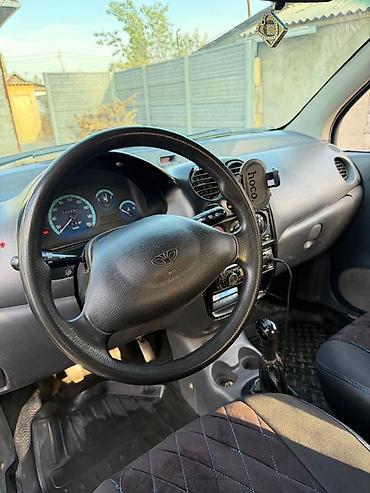 Унаа сатуу: Daewoo Matiz: 2009 г., 0.8 л, Кол менен иштөөчү, Бензин, Хетчбек — 7