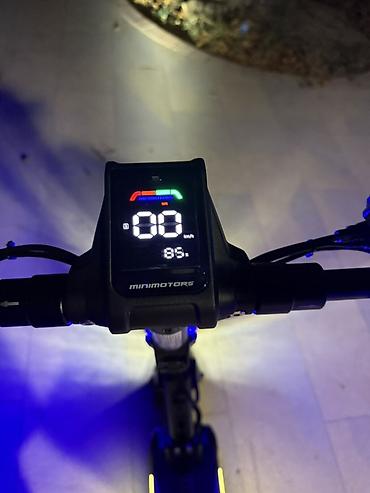 uşaqlar üçün tekerli krosovkalar: Elektrik skuter – Minimotors (LED displey və geniş işıqlandırma) — 5