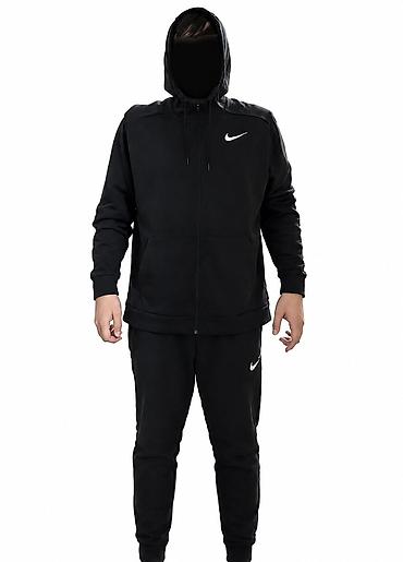 спортивный бюстгальтер nike: Мужской спортивный костюм, XL, Nike, Б/у, цвет - Черный, Самовывоз — 5